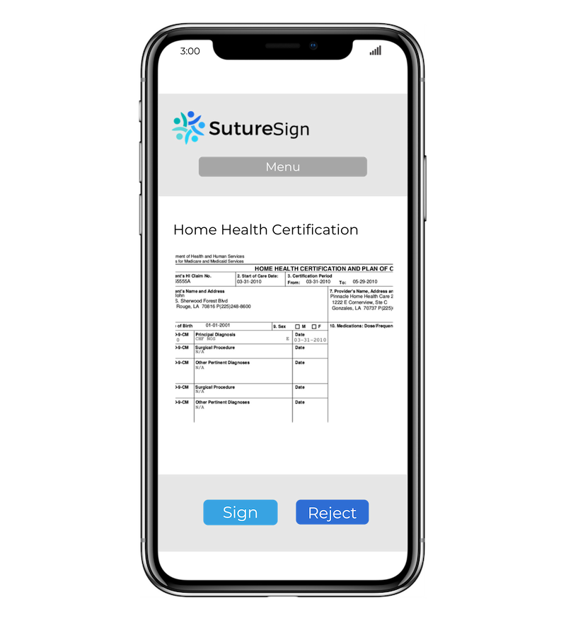 Physician eSign Mobile 